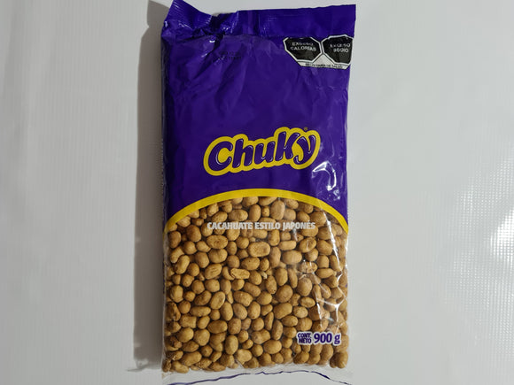 CACAHUATE JAPONES CHUKY 900 GR