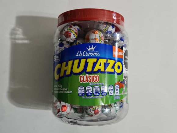 CHOC CHUTAZO VITR CORONA *RO 50 PZ
