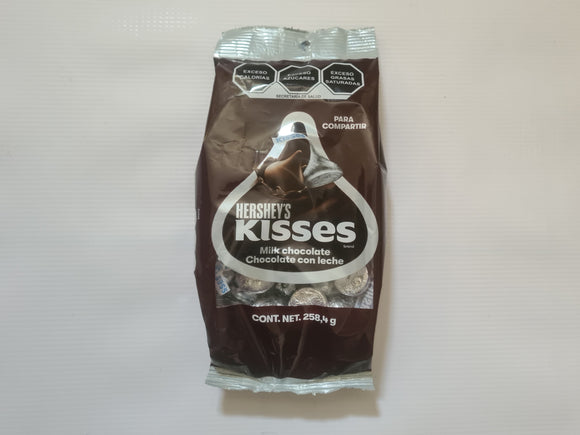 CHOC KISSES C/LECHE HERSHEYS *HE 65 pz/258 GR