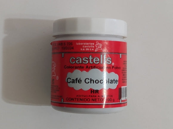 COLOR CAFE CHOC CASTELLS 100 GR